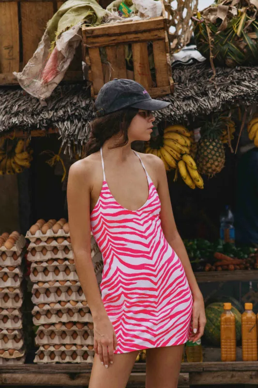 Ava Dress (Sweet Safari) sold by Bright Swimwear