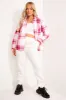 Darcy Red Check Oversized Shacket sold by Lasula