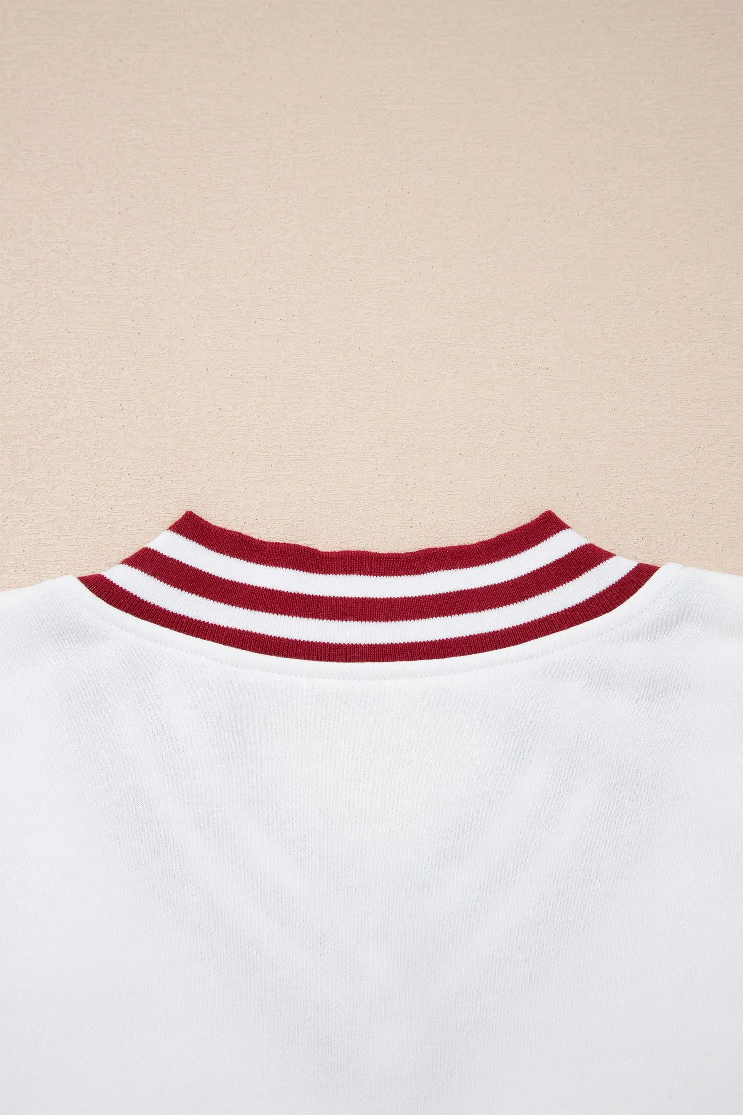 Esme Striped Puff Sleeve Sweatshirt sold by Threaded Pear product image thumbnail 4