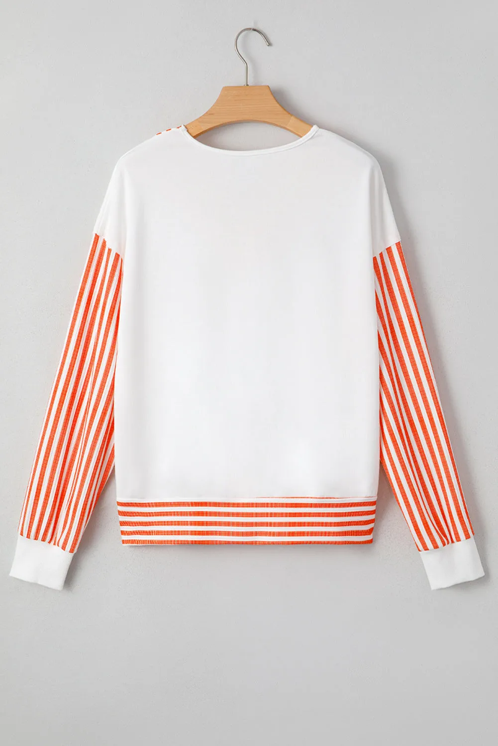 Isla Drop Shoulder Patchwork Long Sleeve Top sold by Threaded Pear product image thumbnail 2