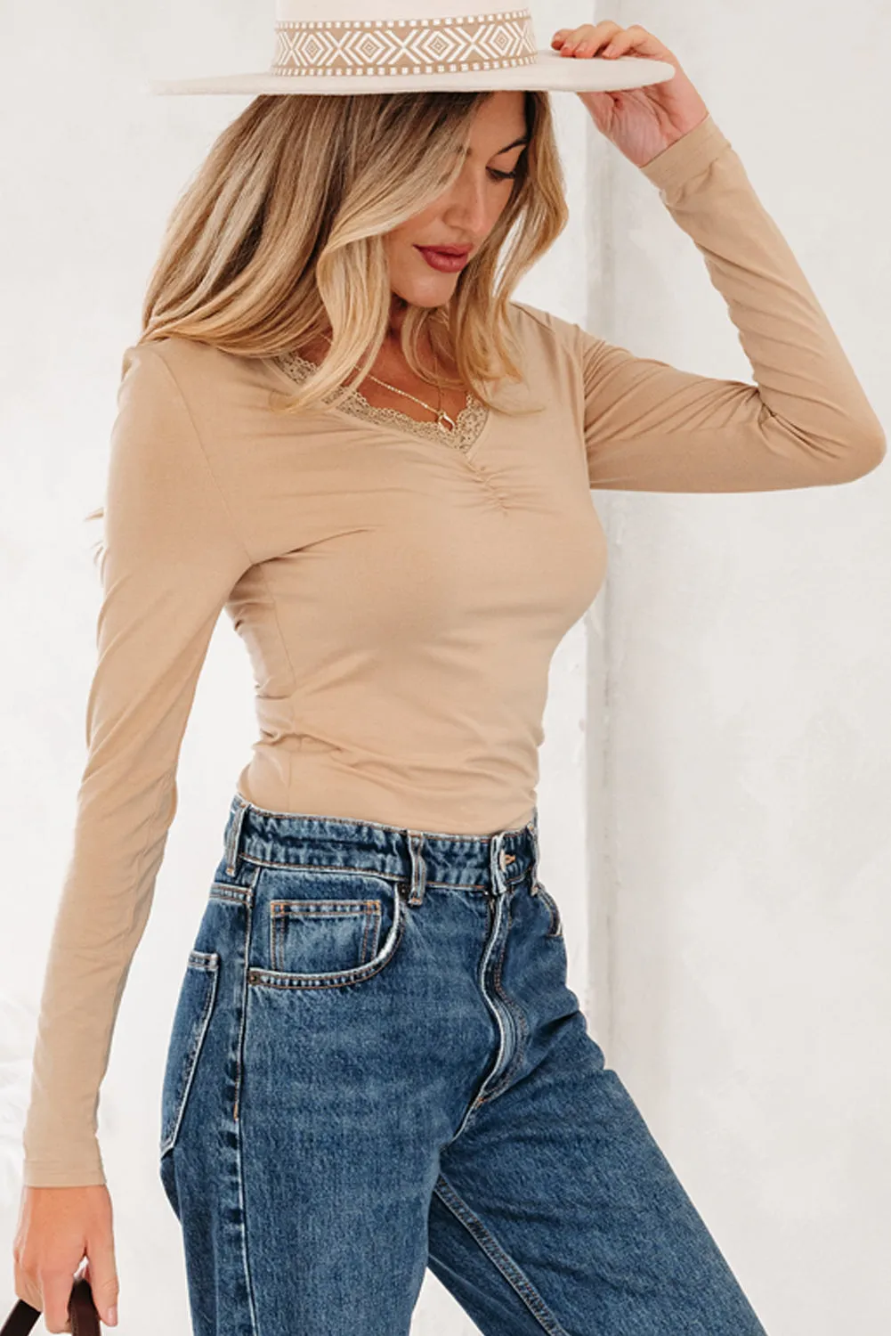 Collins Sleeve T Shirt Long Sleeve Top sold by Threaded Pear product image thumbnail 3