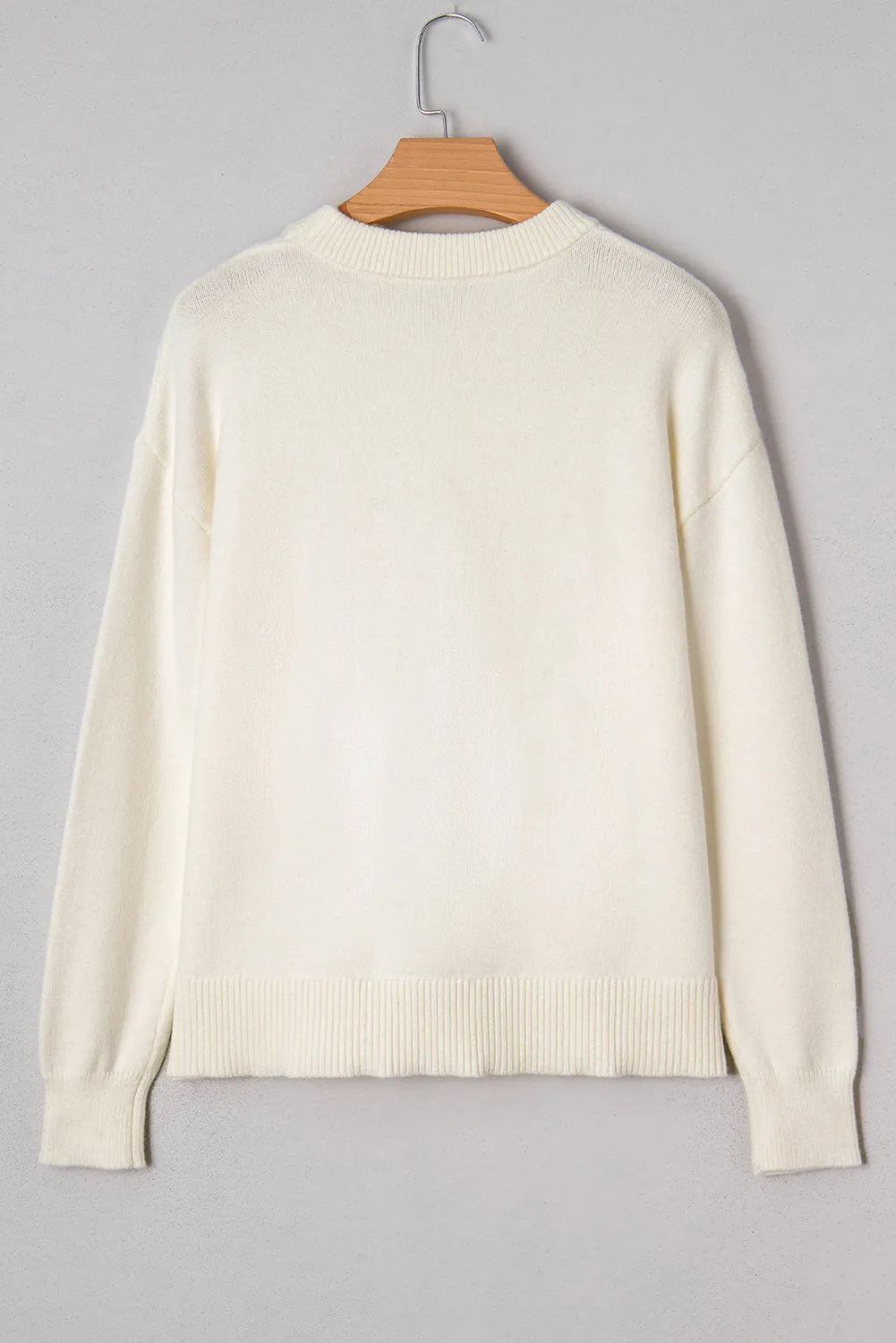 Faith Graphic Christmas Holiday Sweater sold by Threaded Pear product image thumbnail 2