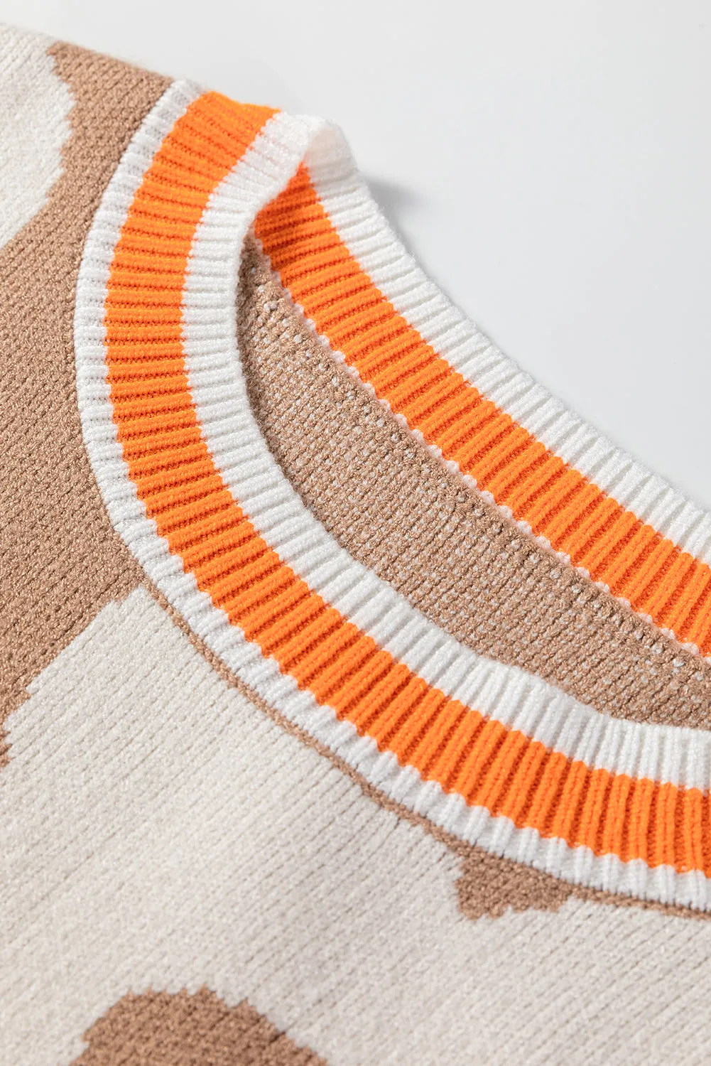 Scarlett Contrast Striped Baggy Sweater sold by Threaded Pear product image thumbnail 3