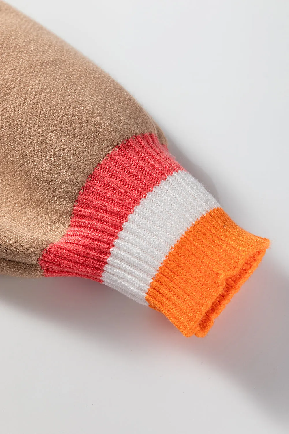 Scarlett Contrast Striped Baggy Sweater sold by Threaded Pear product image thumbnail 5