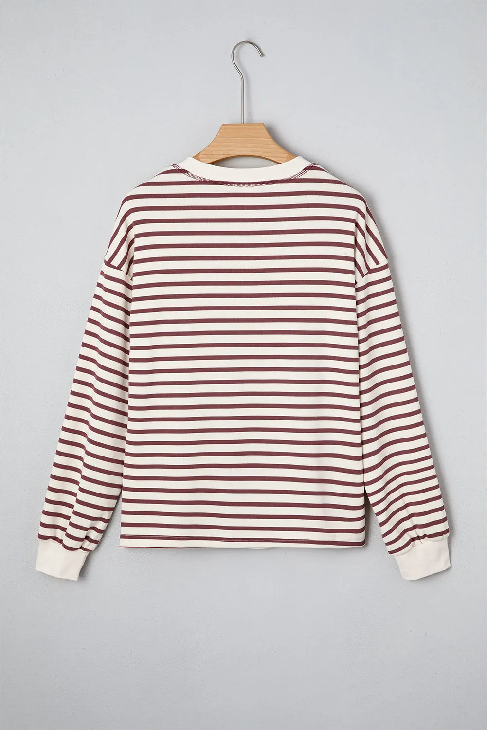 Margaret Sleeve Henley top Long Sleeve Top sold by Threaded Pear product image thumbnail 2