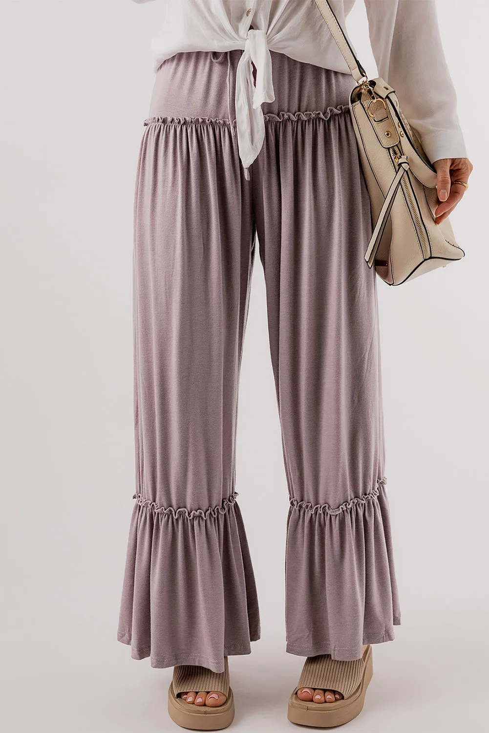 Aurora Waist Wide Leg Pants sold by Threaded Pear product image thumbnail 5