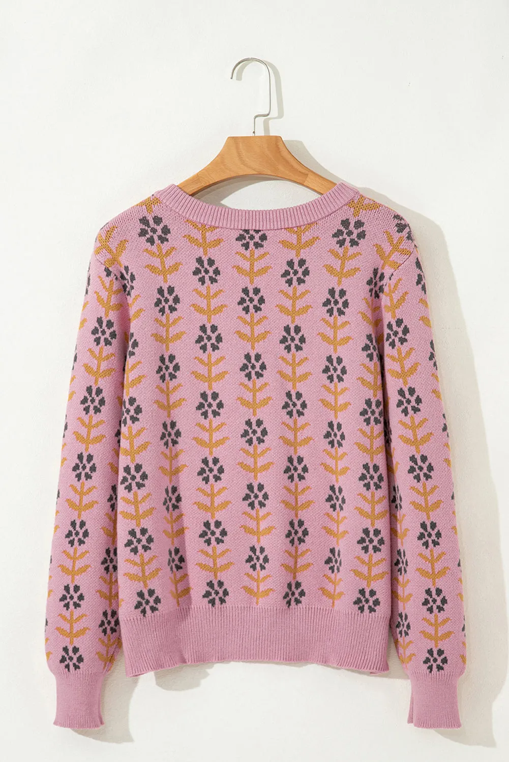 Dulce Ribbed Banded Cardigan Sweater sold by Threaded Pear product image thumbnail 2