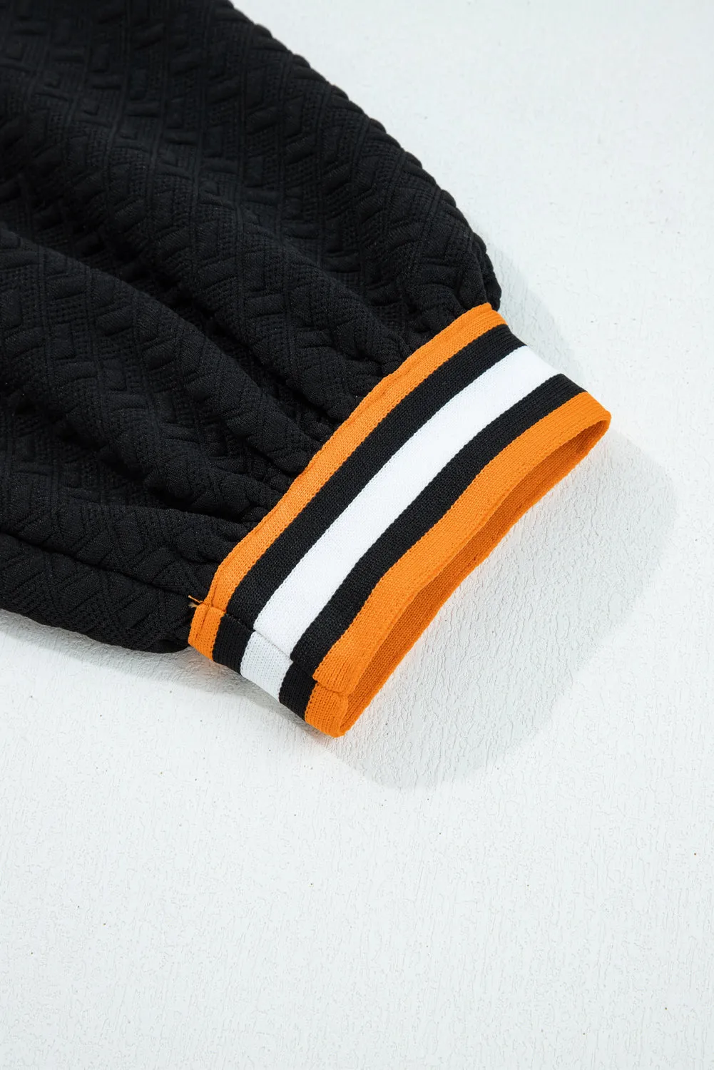 Keziah Patchwork Polo Collar Pullover sold by Threaded Pear product image thumbnail 5