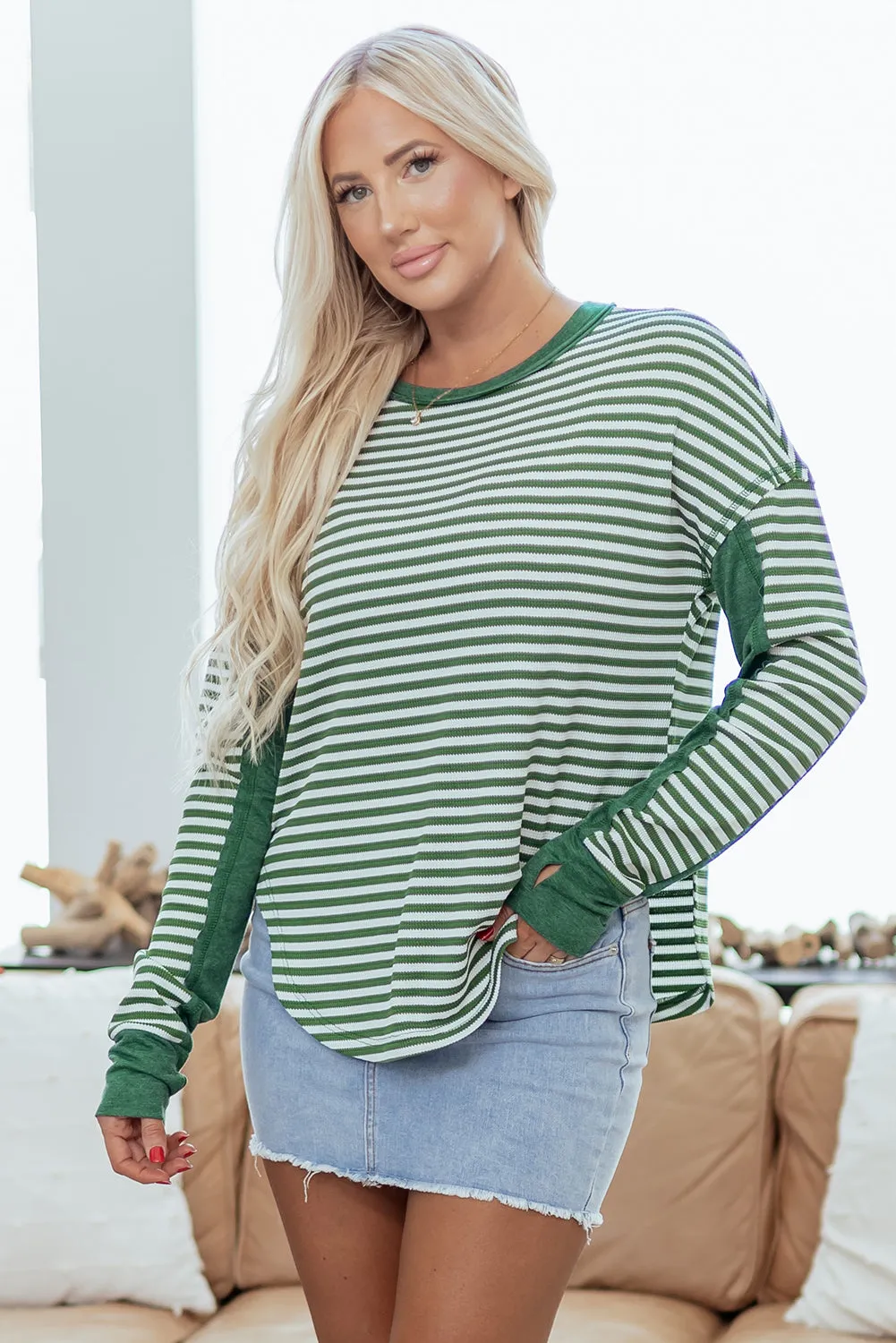 Laurel Drop Shoulder Casual Top sold by Threaded Pear product image thumbnail 5