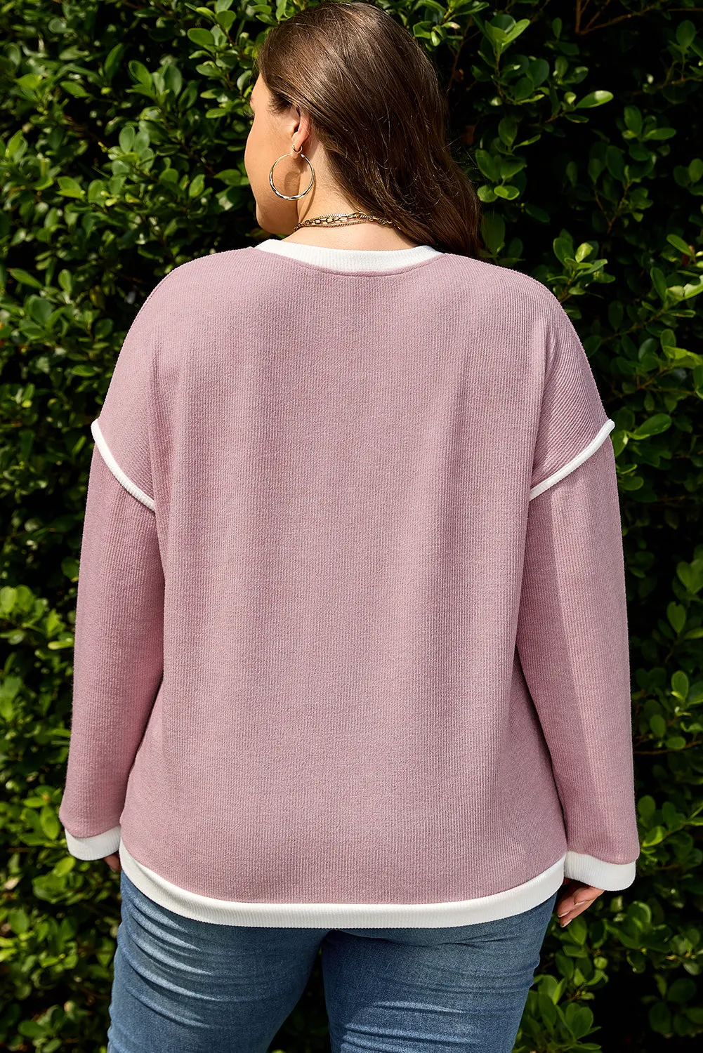 Frances Drop Shoulder Loose Top sold by Threaded Pear product image thumbnail 2