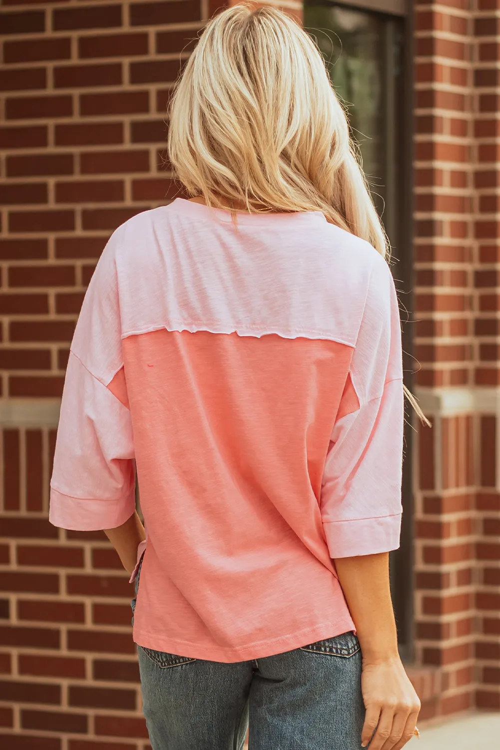 Wrenleigh Sleeve Oversized T Shirt sold by Threaded Pear product image thumbnail 2