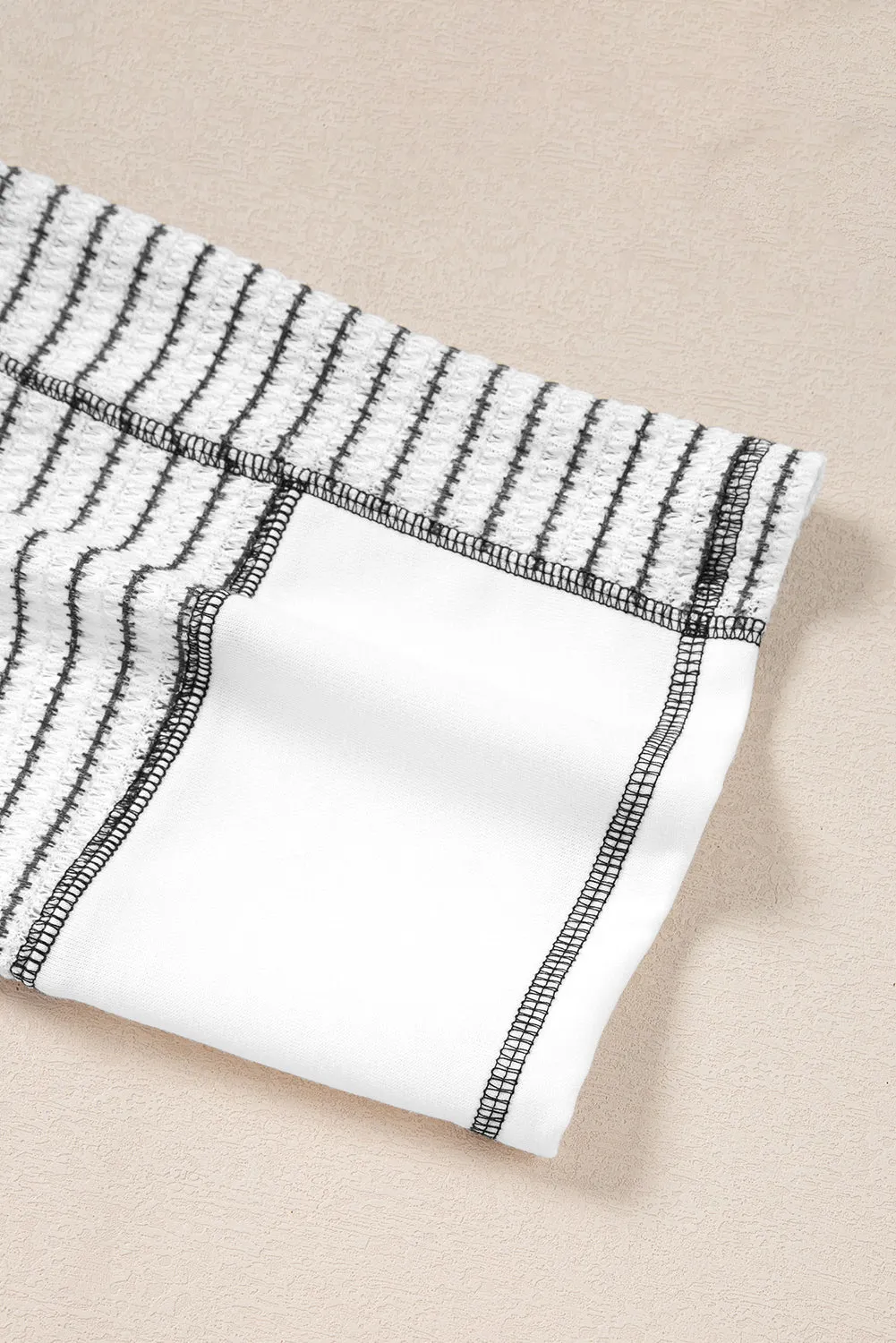 Alaia Sleeve Raglan Patchwork Top sold by Threaded Pear product image thumbnail 5