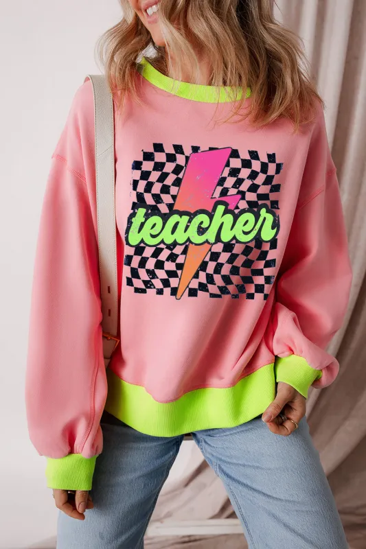 Rosalind teacher rule Sweatshirt made by Threaded Pear