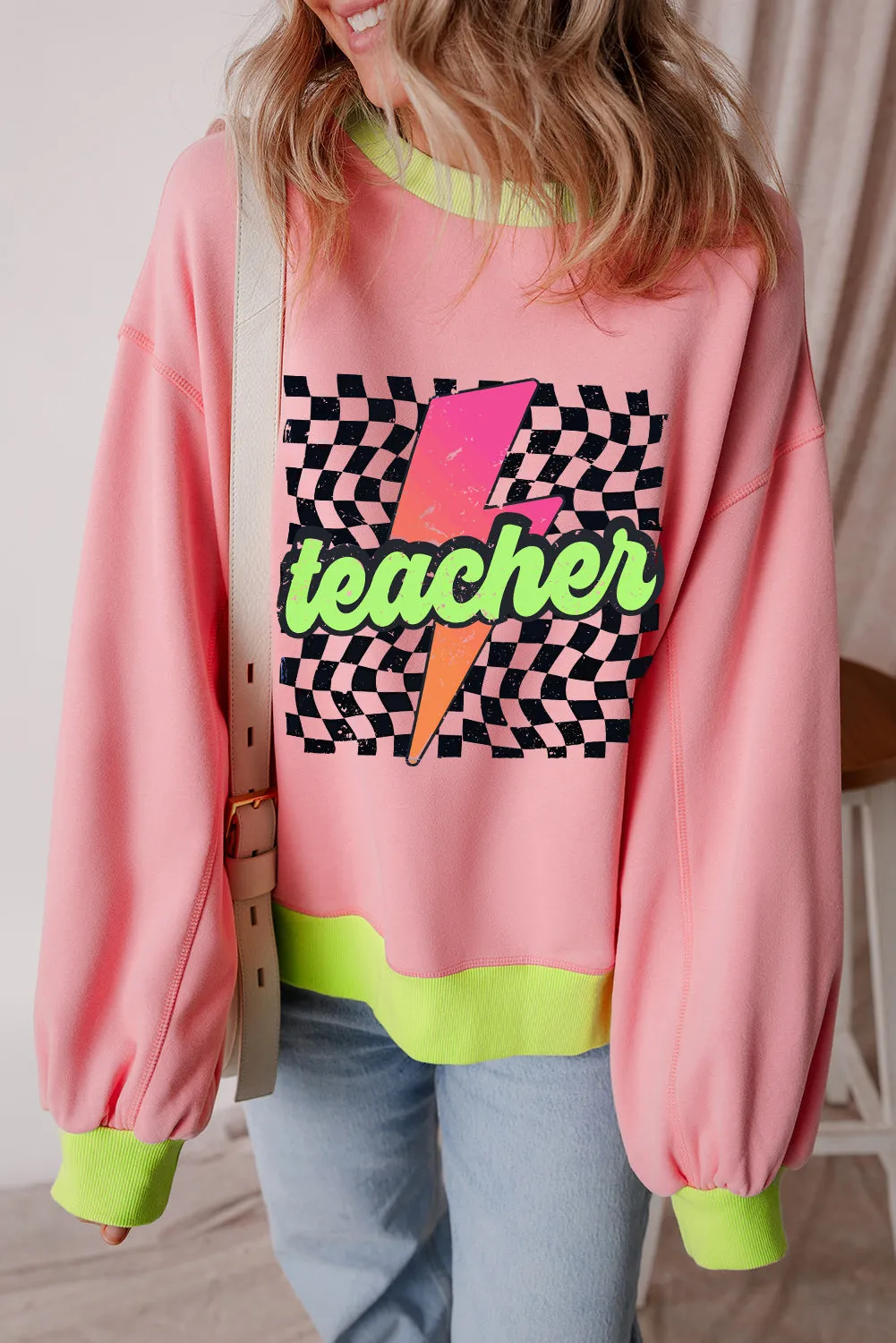 Rosalind teacher rule Sweatshirt sold by Threaded Pear product image thumbnail 3