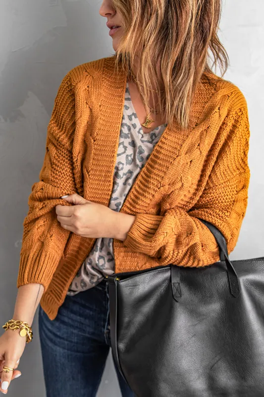 Lyralara Long Sleeve Knit Cardigan sold by Threaded Pear