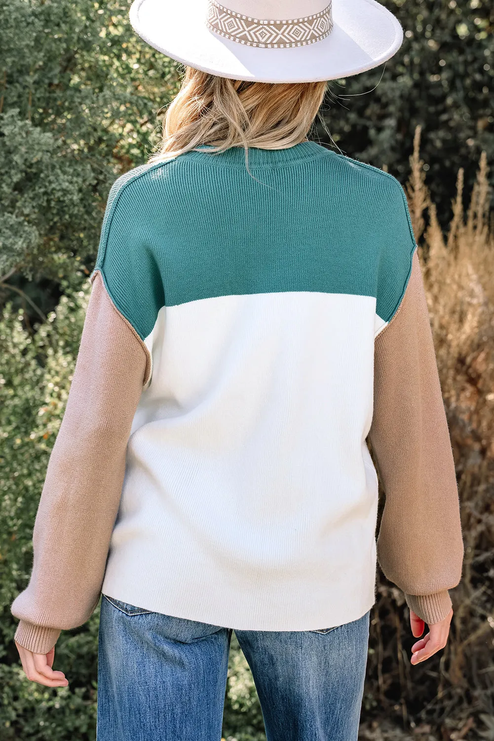 Anava Ribbed Knit Baggy Sweater sold by Threaded Pear product image thumbnail 2