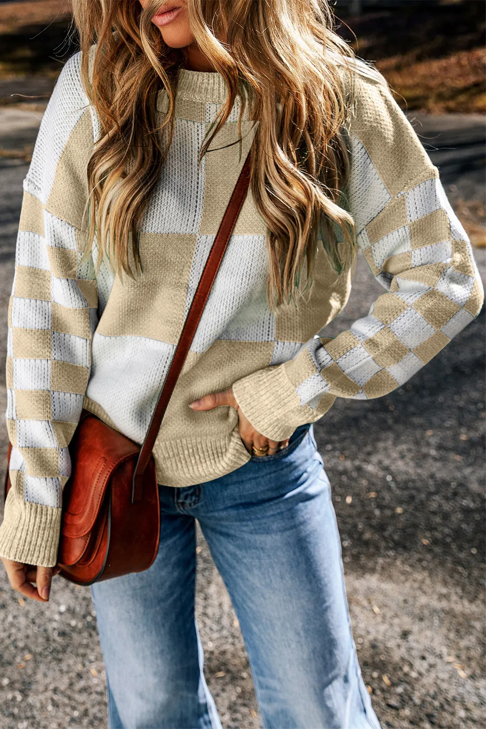 Abigail Print Drop Shoulder Sweater sold by Threaded Pear product image thumbnail 5