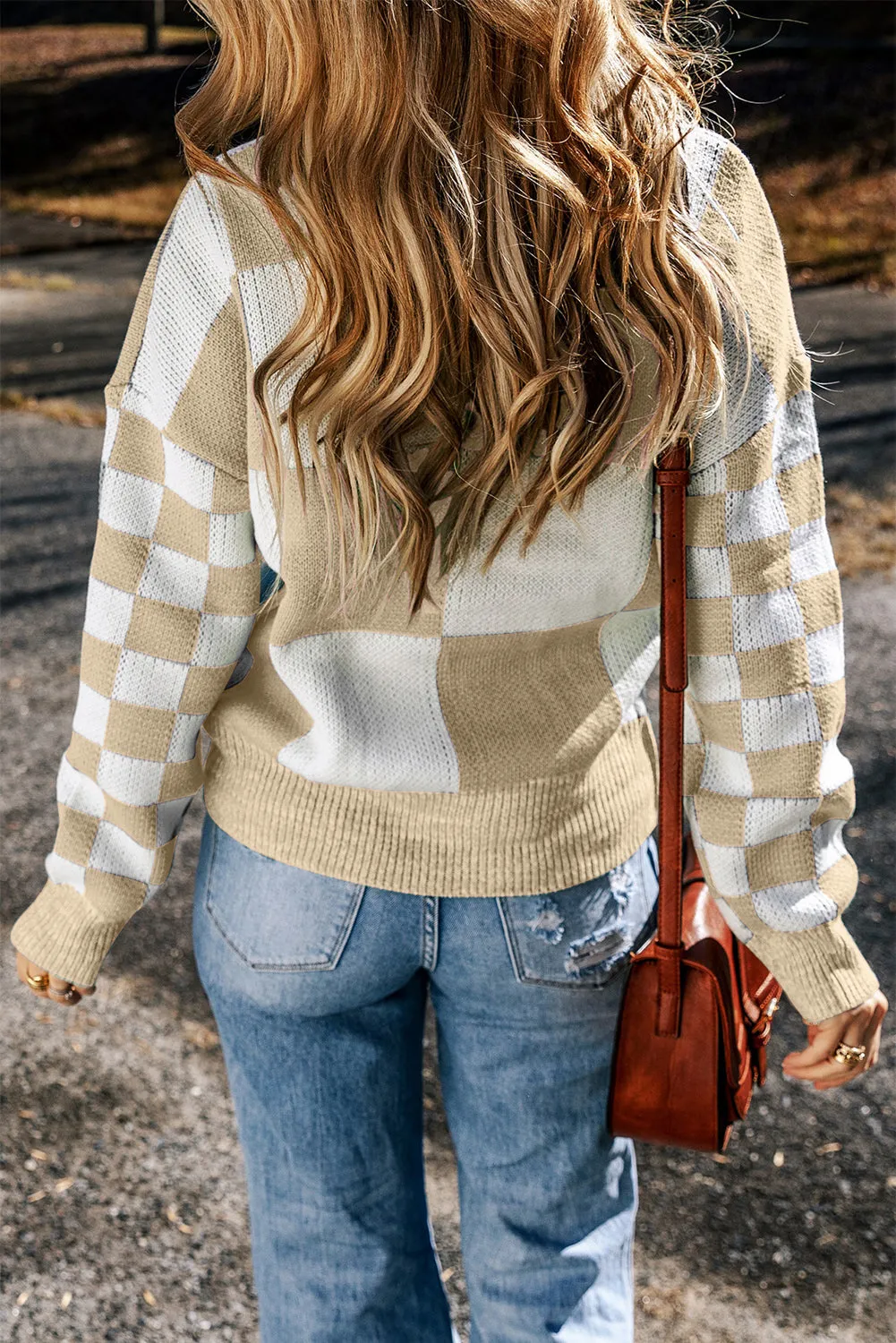 Abigail Print Drop Shoulder Sweater sold by Threaded Pear product image thumbnail 2
