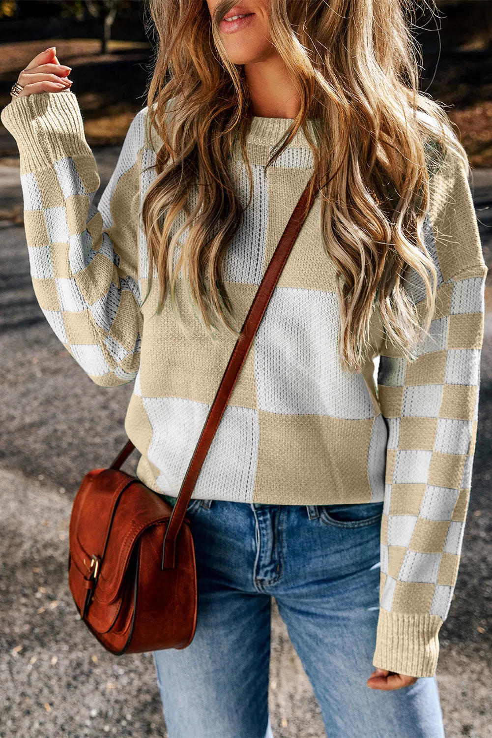 Abigail Print Drop Shoulder Sweater sold by Threaded Pear product image thumbnail 3