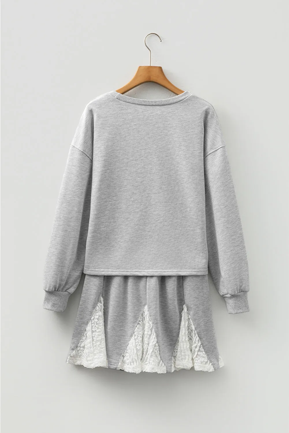 Amelia Patchwork Drop Shoulder Pullover sold by Threaded Pear product image thumbnail 2