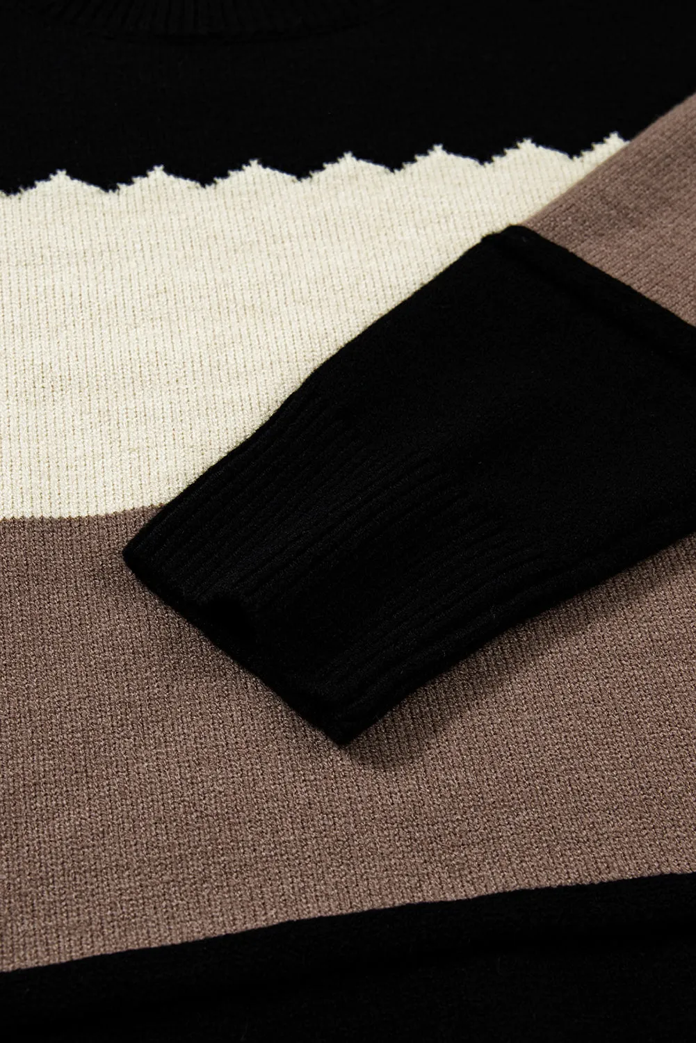 Harper Colorblock Drop Shoulder Sweater sold by Threaded Pear product image thumbnail 5