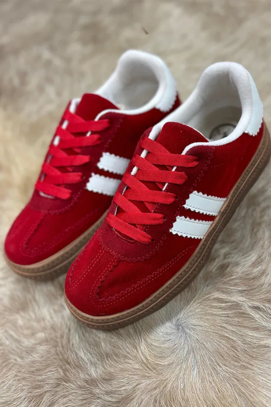 Harper Lace Up Flat Shoes sold by Threaded Pear