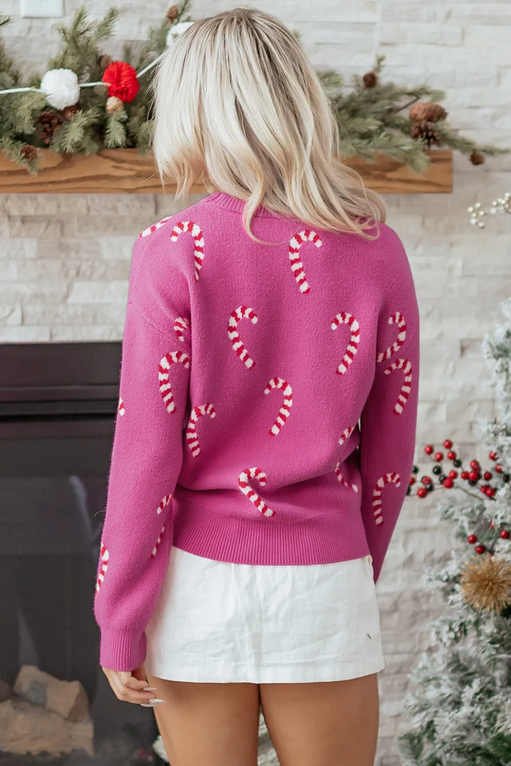 Ella Holiday Drop Shoulder Sweater sold by Threaded Pear product image thumbnail 2