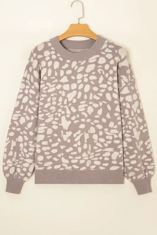 Avery Trim Drop Shoulder Sweater sold by Threaded Pear