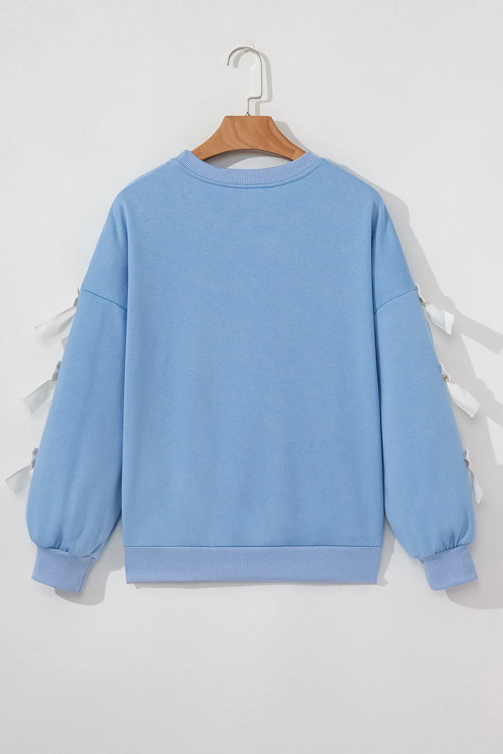 Sofia Dropped Sleeve Crewneck Sweatshirt sold by Threaded Pear product image thumbnail 2