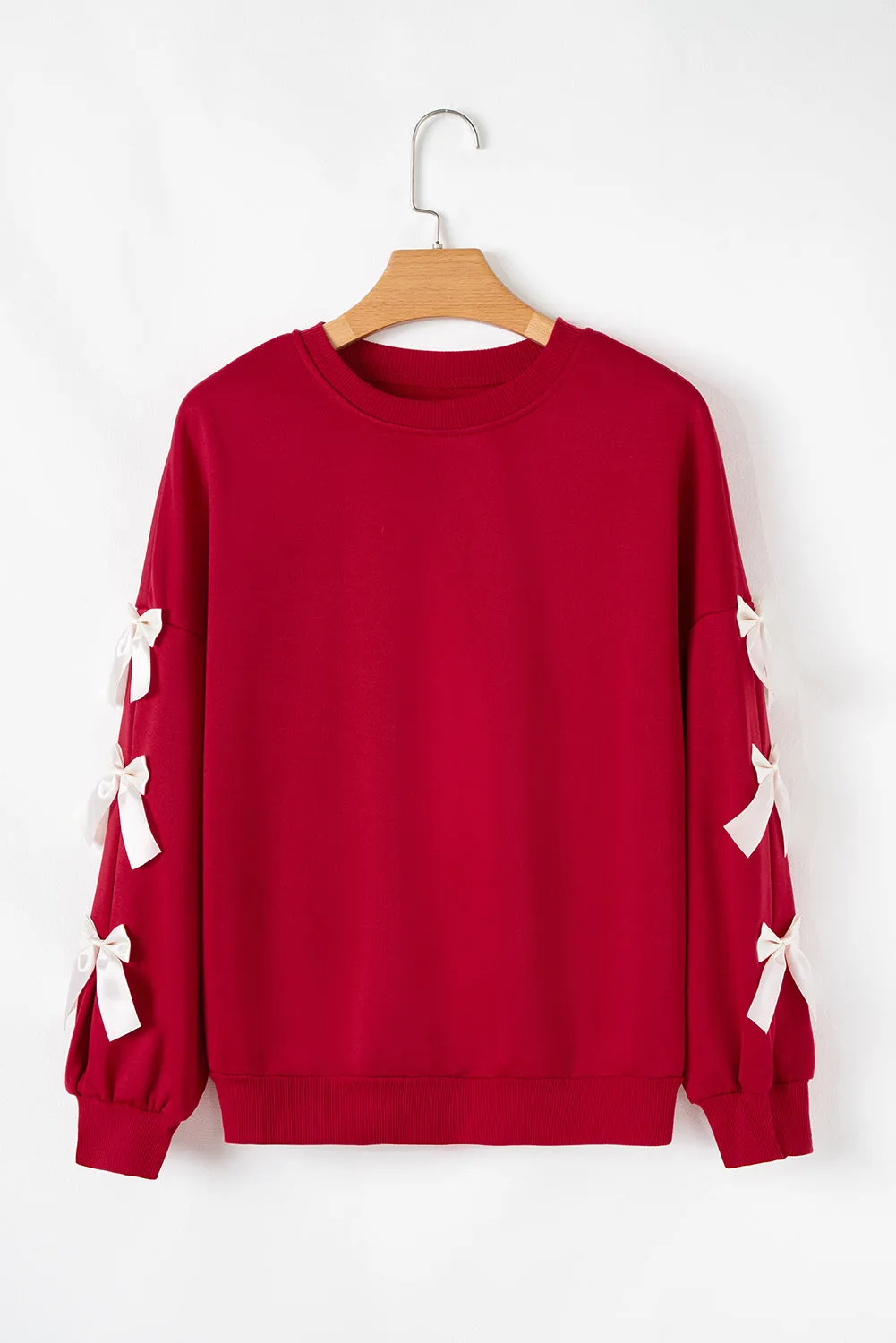 Sofia Dropped Sleeve Crewneck Sweatshirt sold by Threaded Pear product image thumbnail 3