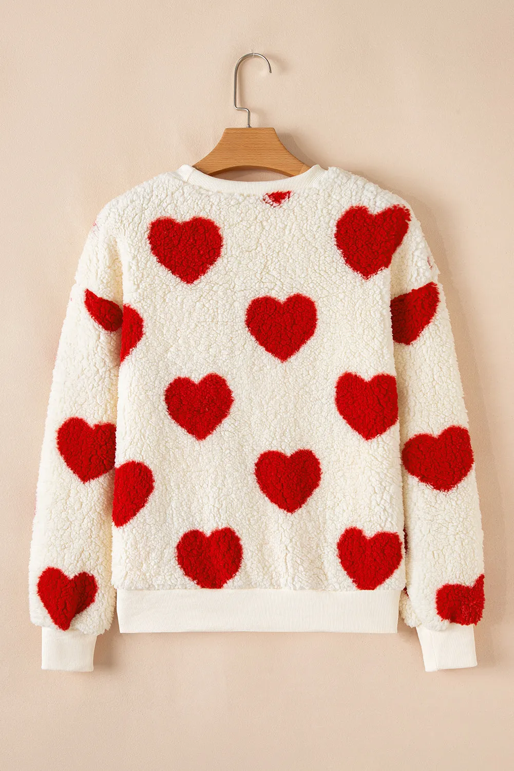Emily Shoulder Crewneck Plush Sweatshirt sold by Threaded Pear product image thumbnail 2