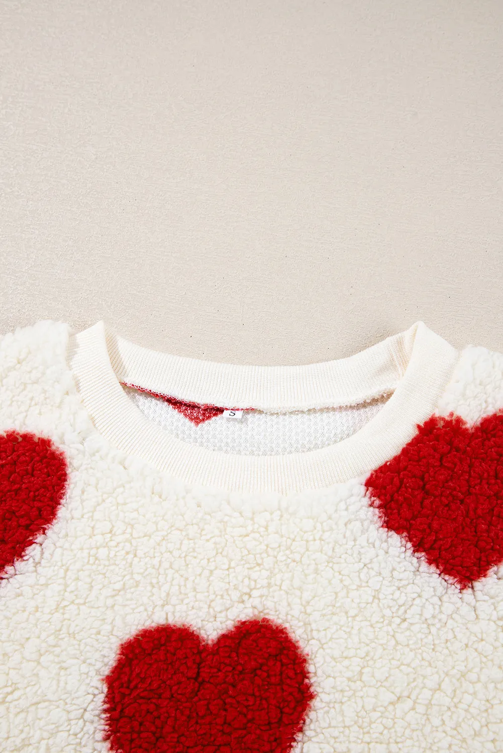 Emily Shoulder Crewneck Plush Sweatshirt sold by Threaded Pear product image thumbnail 3