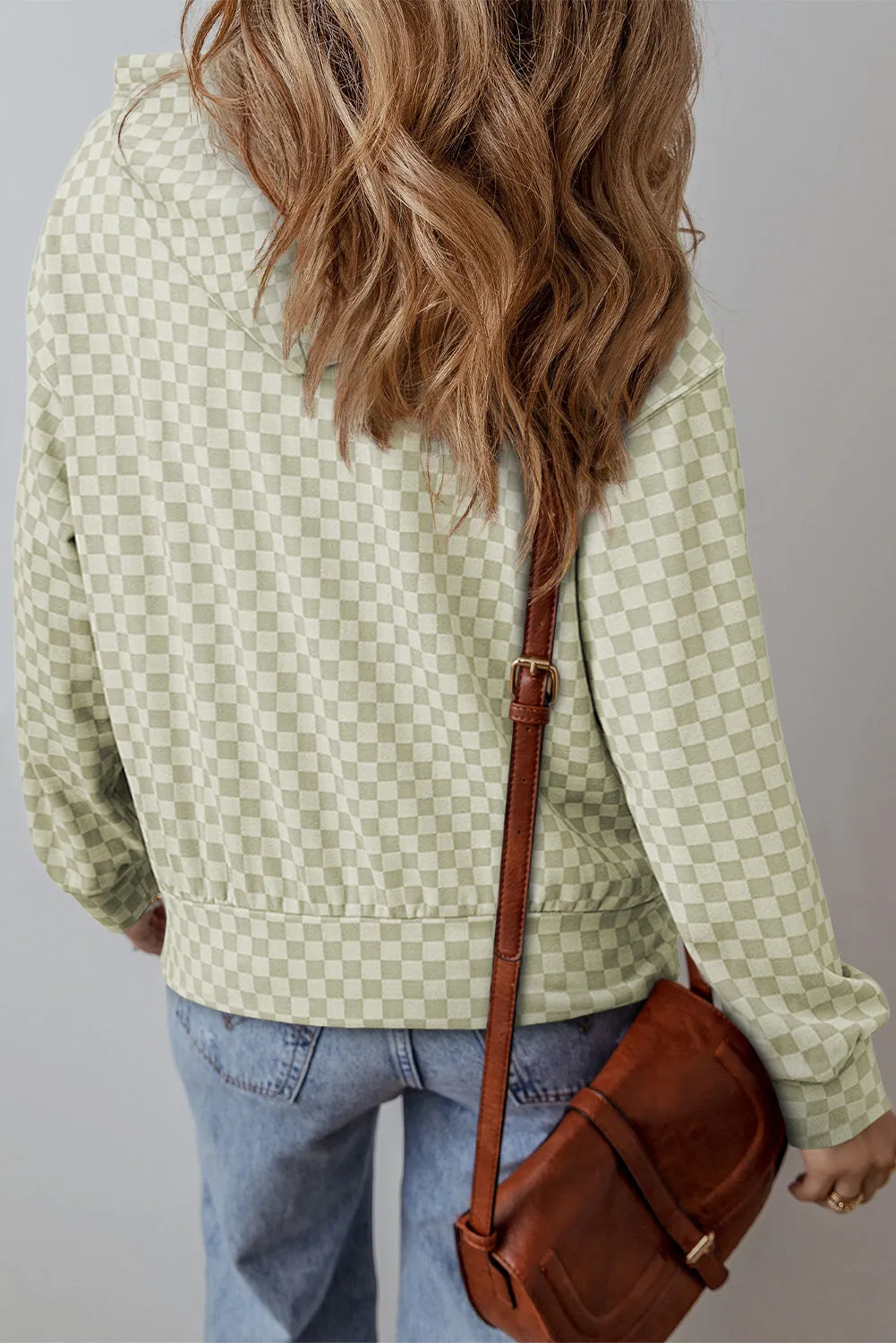 Harper Print Kangaroo Drawstring Hoodie sold by Threaded Pear product image thumbnail 4