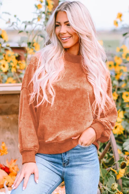 Eleanor Drop Shoulder Pullover sold by Threaded Pear