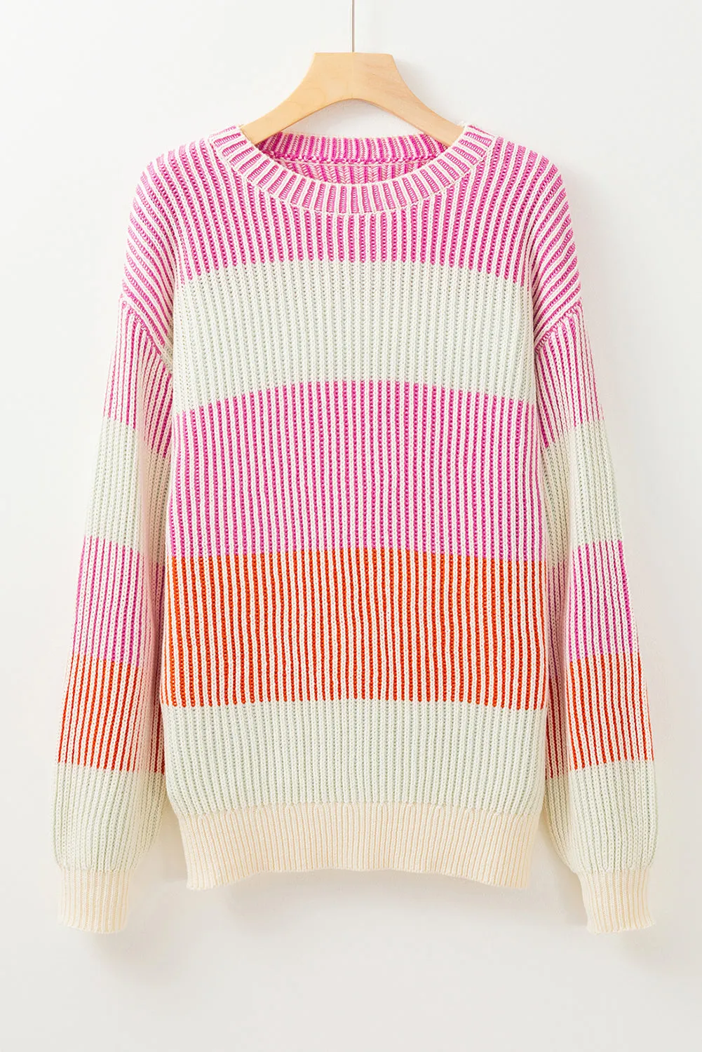 Ella Knit Bubble Sleeve Sweater sold by Threaded Pear