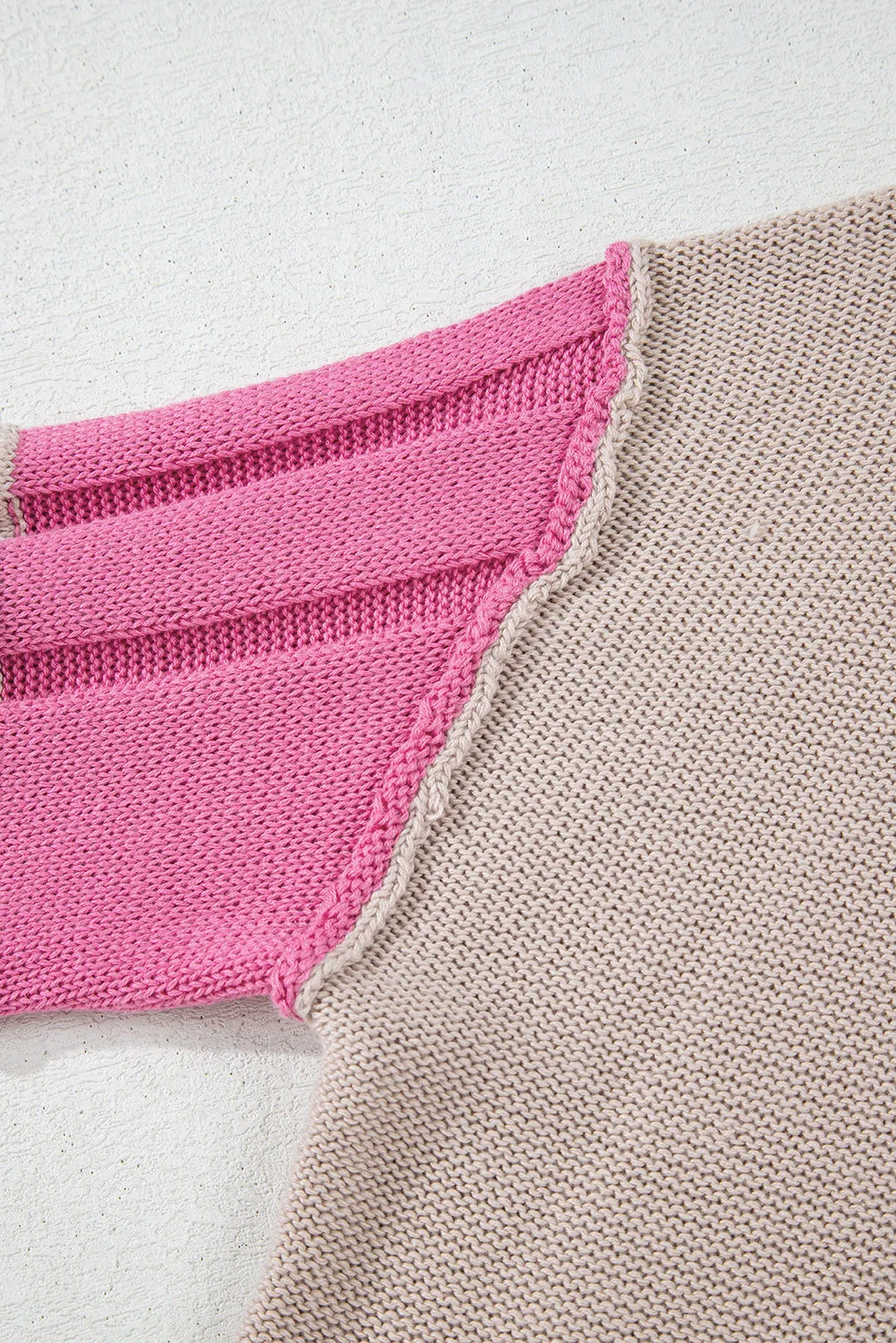 Ava Colorblock Exposed Seam Sweater sold by Threaded Pear product image thumbnail 5