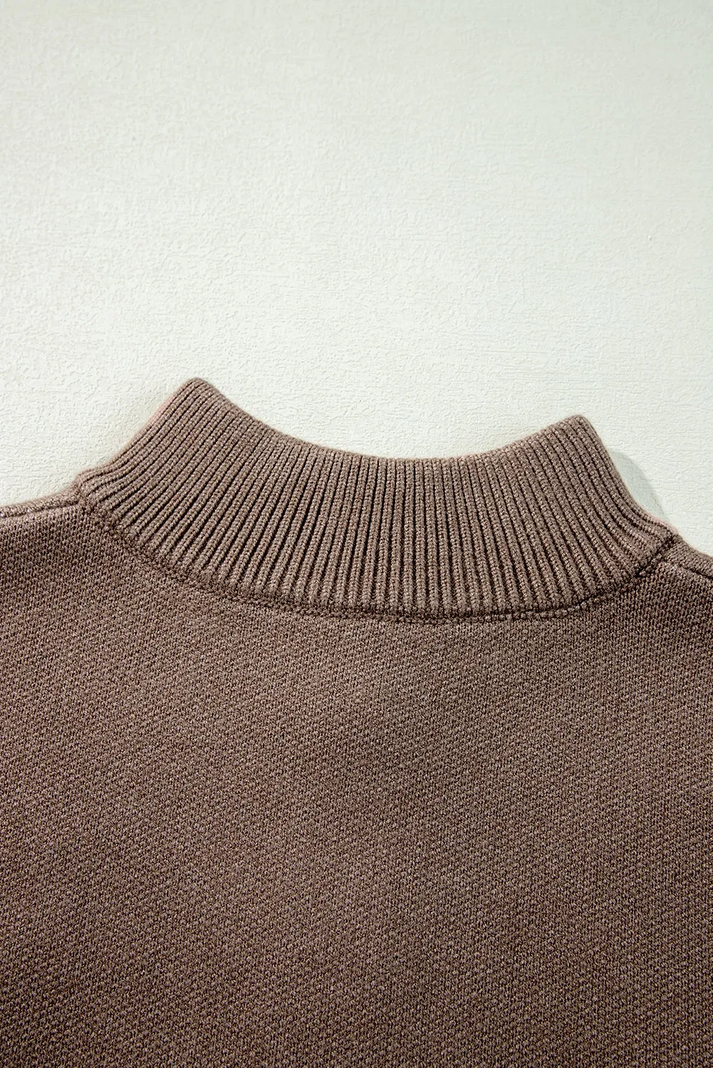 Eleanor Half Zipper Stand Sweater sold by Threaded Pear product image thumbnail 4