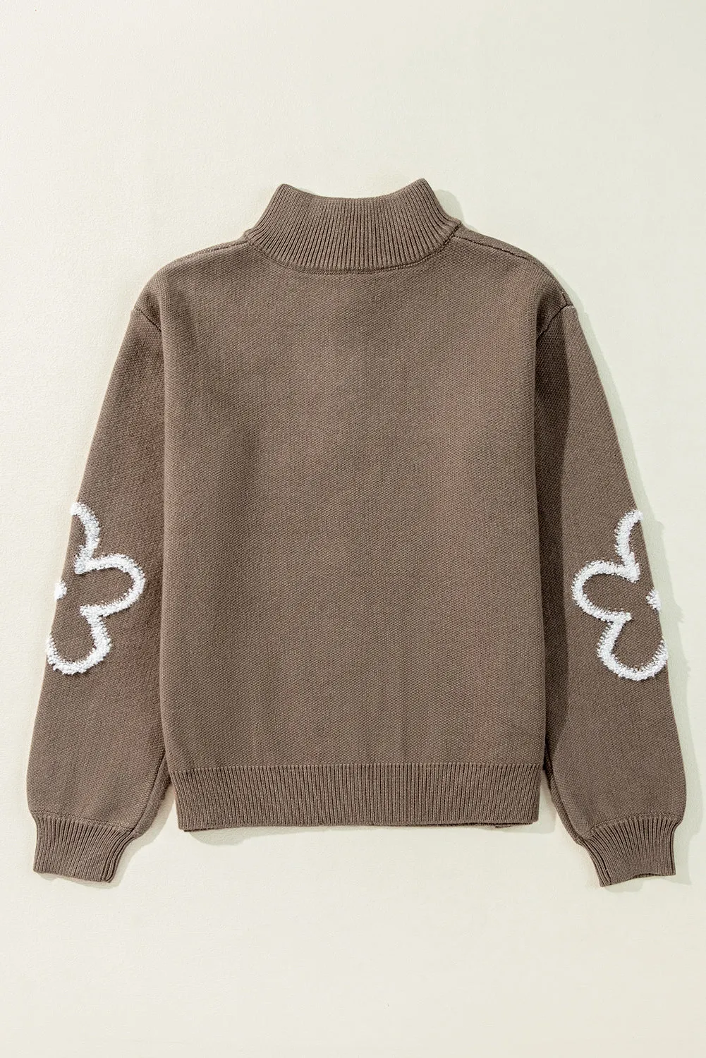 Eleanor Half Zipper Stand Sweater sold by Threaded Pear product image thumbnail 2