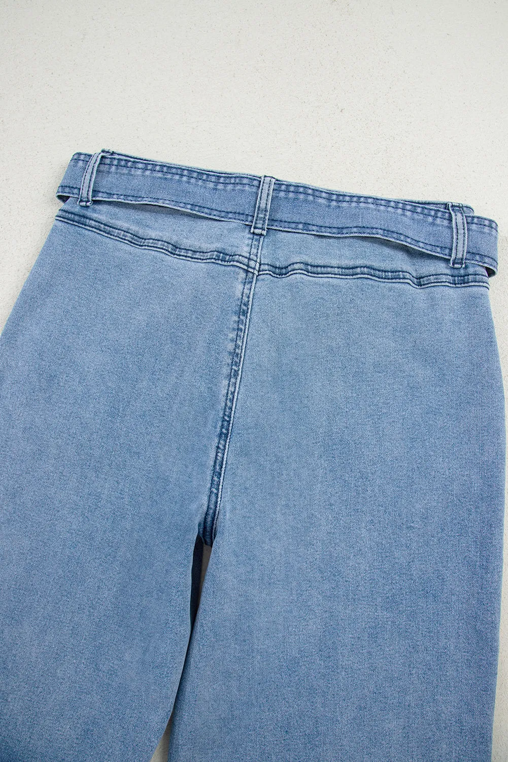 Ava Sash Wide Leg Jeans sold by Threaded Pear product image thumbnail 5