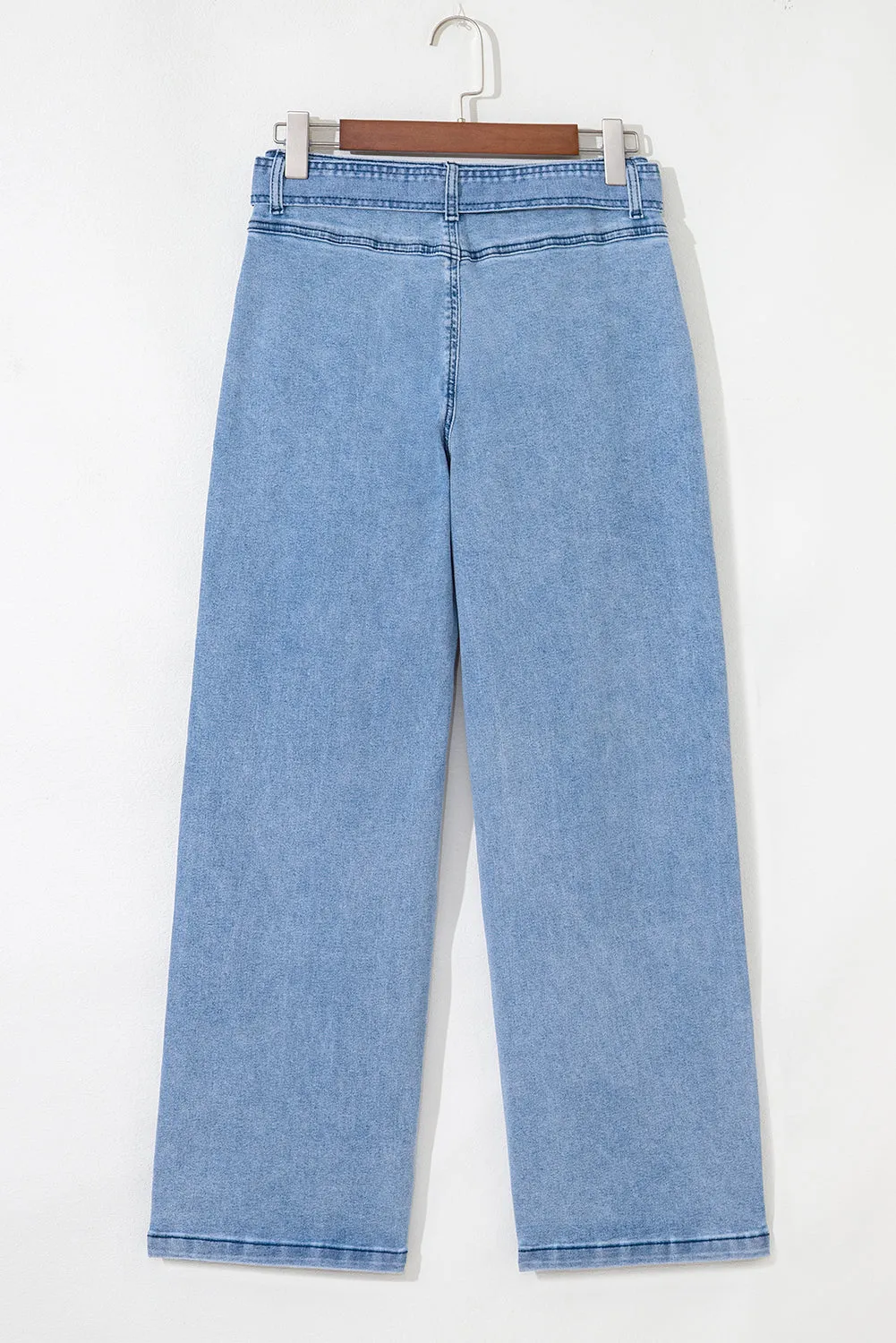 Ava Sash Wide Leg Jeans sold by Threaded Pear product image thumbnail 2