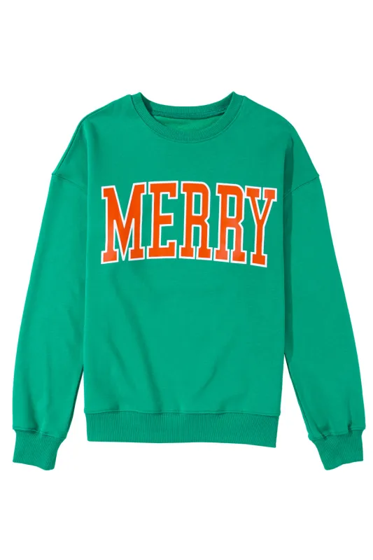 Ella Bright Merry Graphic Pullover sold by Threaded Pear