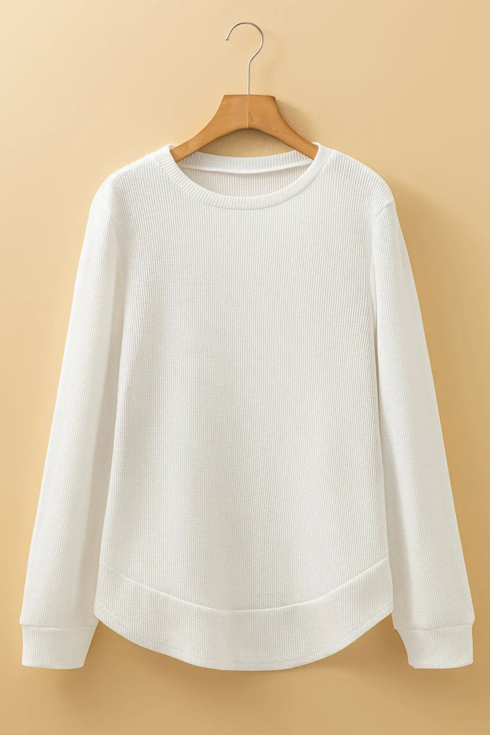 Allison Waffle Long Sleeve Top sold by Threaded Pear product image thumbnail 5