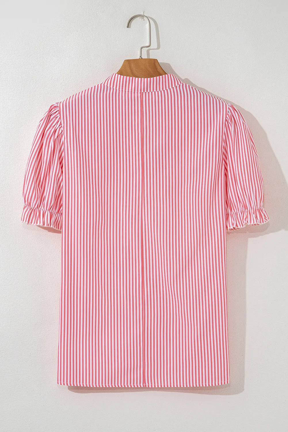 Lucy Stripe Puff Sleeve Blouse sold by Threaded Pear product image thumbnail 2