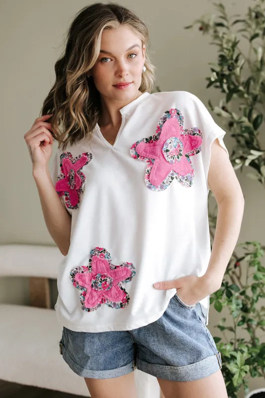 Fallon Floral Dolman Sleeve Top sold by Threaded Pear