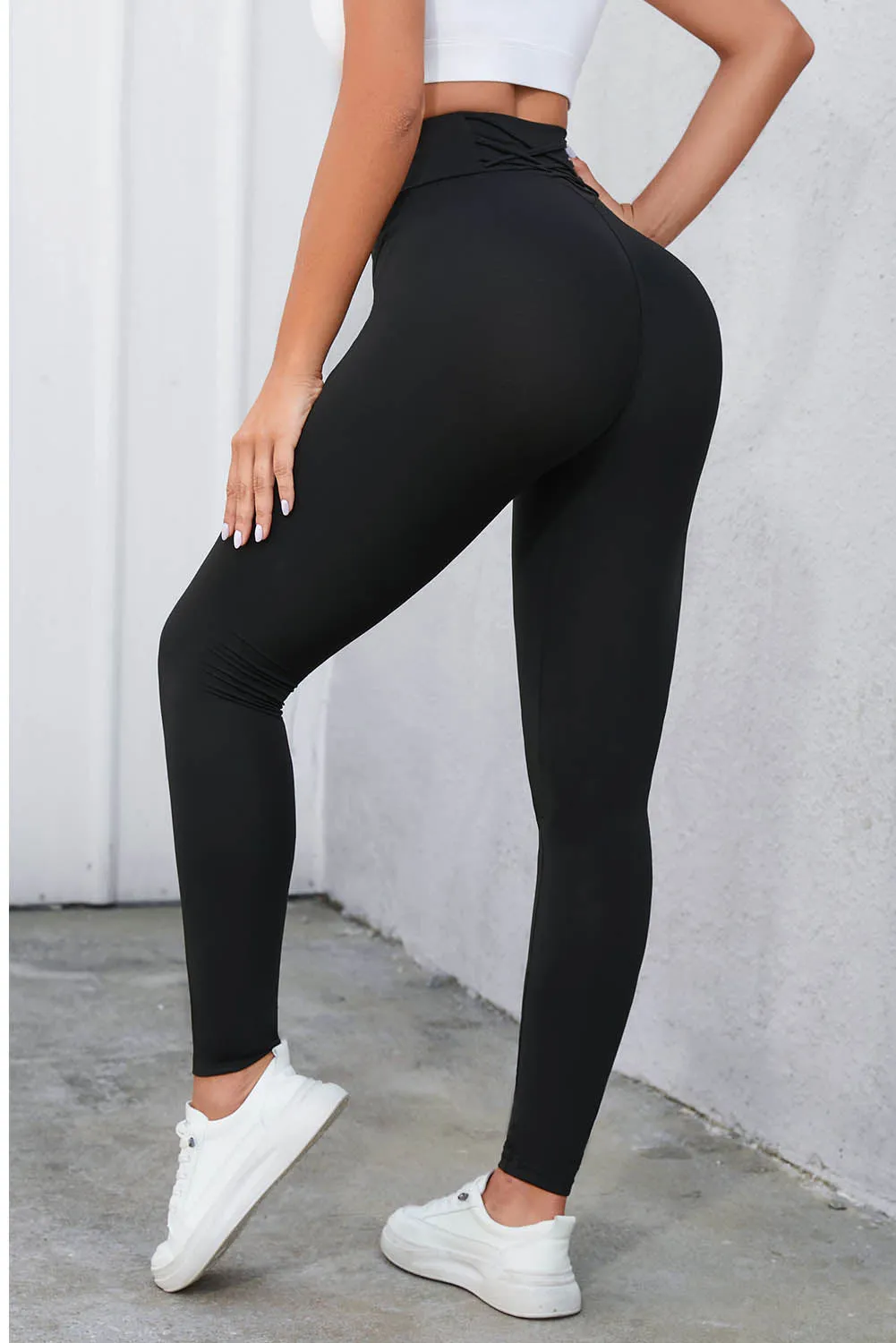 Charlee Tummy Control High Waist Leggings sold by Threaded Pear product image thumbnail 2