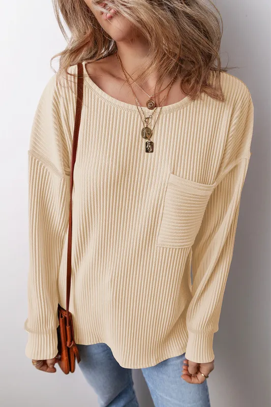 Kennedy Corded Long Sleeve sold by Threaded Pear