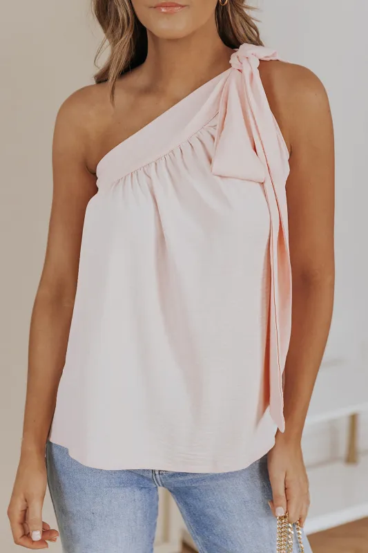 Chana Tie On Shoulder Sleeveless Top sold by Threaded Pear
