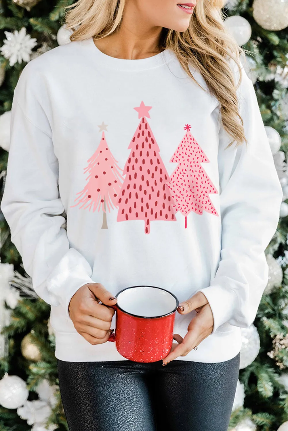 Christmas Tree Pullover Sweatshirt sold by Threaded Pear