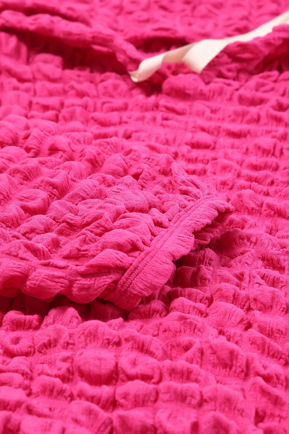 Brynn Bubble Textured Waffle Hoodie sold by Threaded Pear product image thumbnail 5