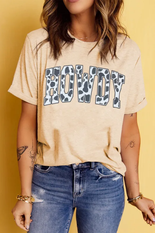 Howdy Graphic Top sold by Threaded Pear